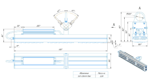 LED светильник SVT-STR-M-79W-30x120'