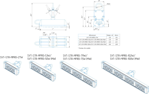 LED светильник SVT-STR-MPRO-79W-35-CRI90-5700K'
