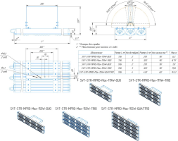 LED светильник SVT-STR-MPRO-Max-119W-20-CRI80-5700K-TRIO'